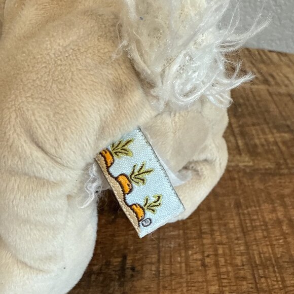 Carrots Bunnies by the Bay Plush Bunny 6 Inch LITTLE LOPS Tan Easter Rabbit - Picture 5 of 7